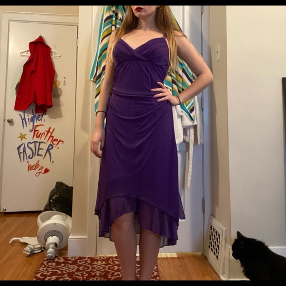Purple Oasis Dress - Picture 3 of 6